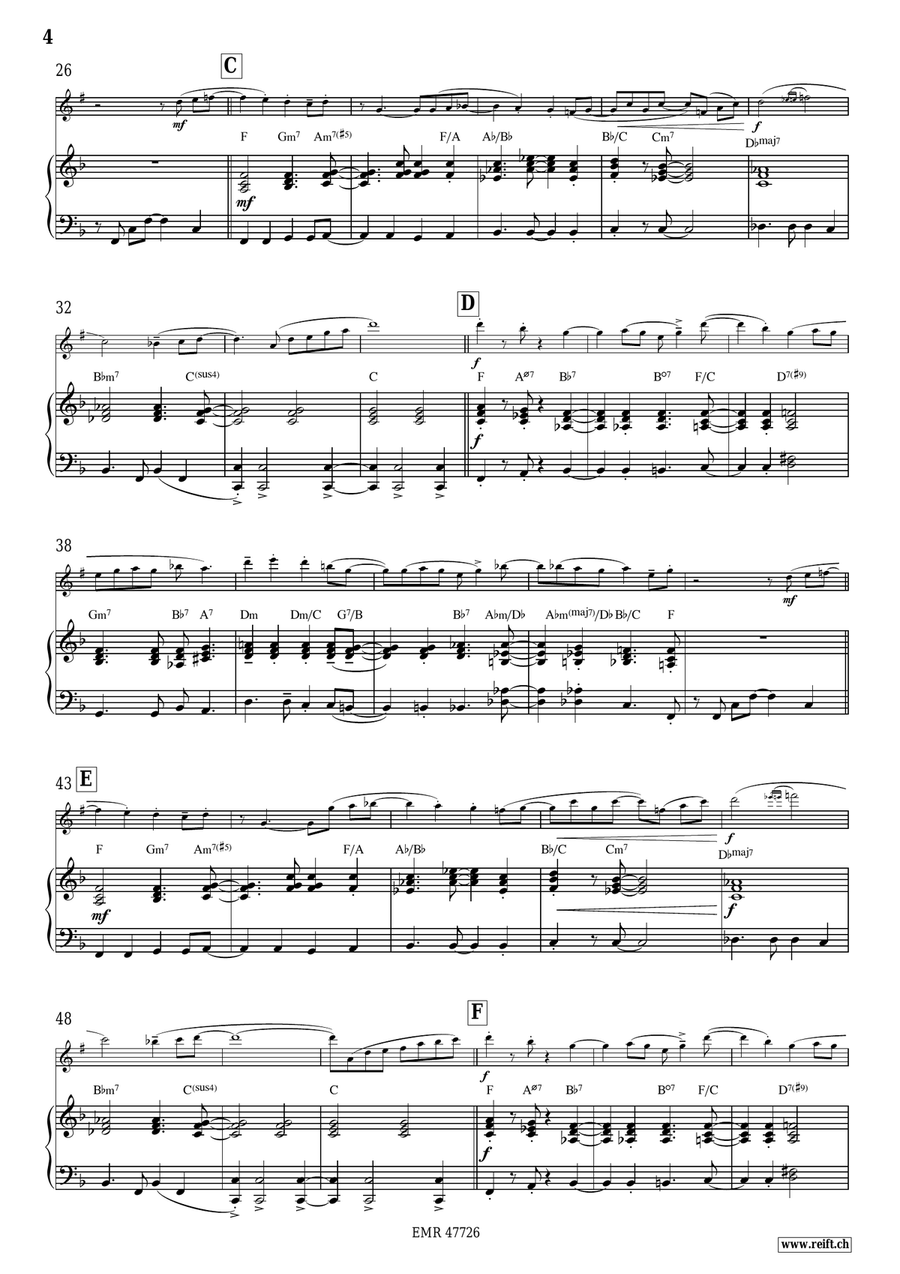 Jazzy Concerto Jazzy Concerto Tenor Saxophone scores gallery preview page 6