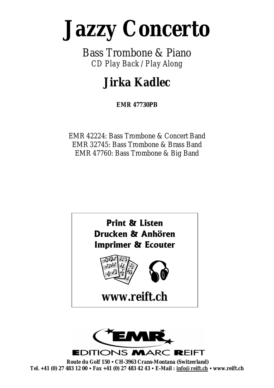 Jazzy Concerto Jazzy Concerto Trombone scores gallery preview page 2