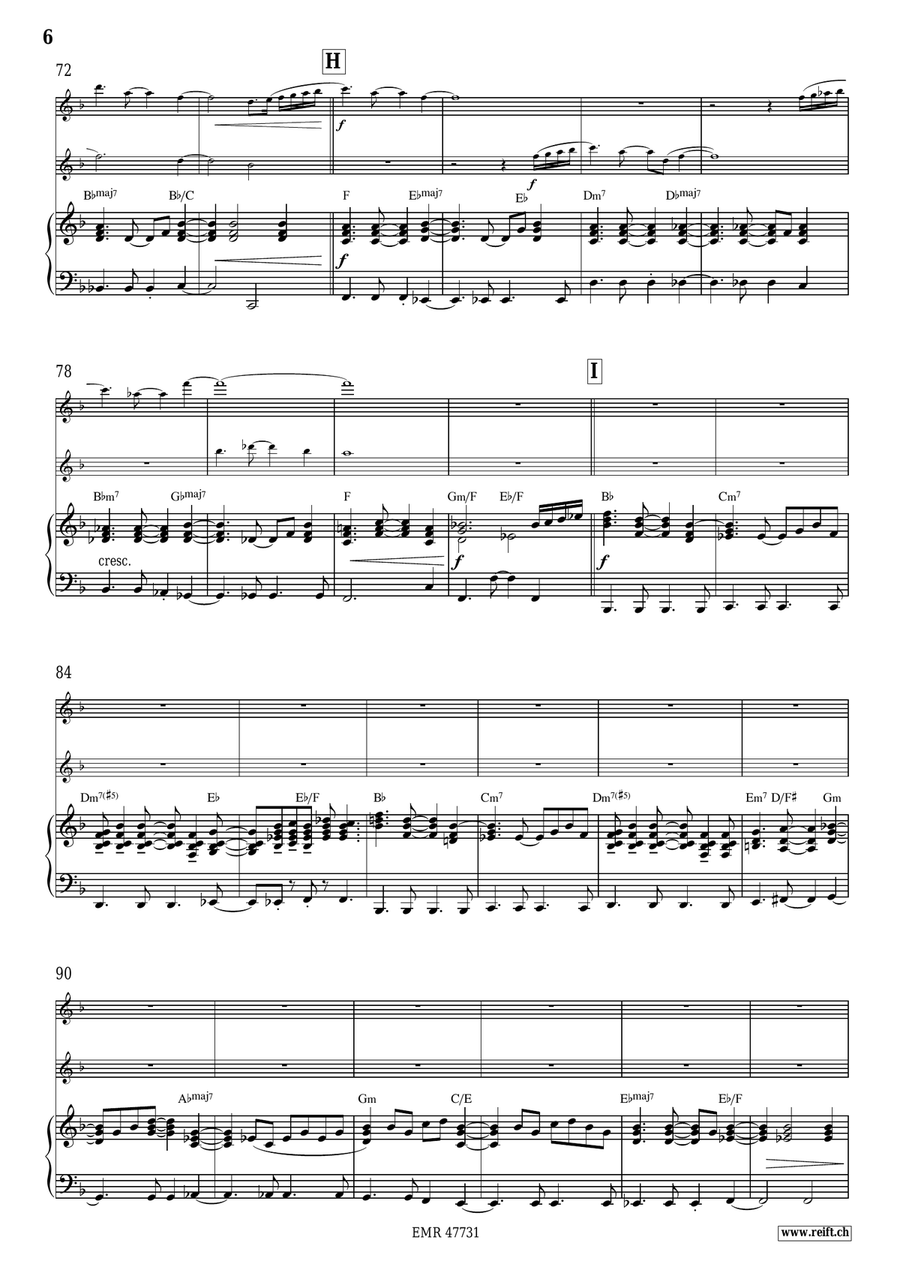 Jazzy Concerto Jazzy Concerto Flute Duet scores gallery preview page 7