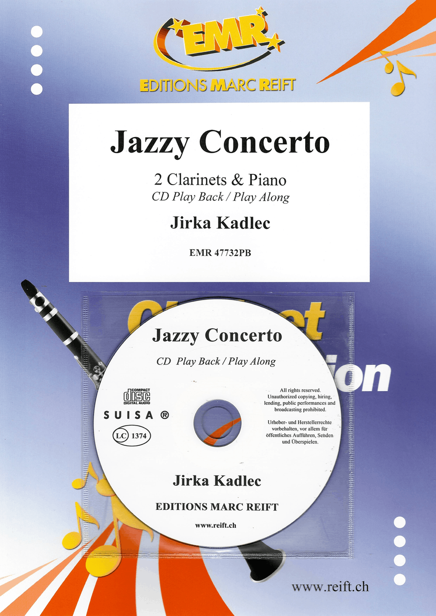 Jazzy Concerto Jazzy Concerto Clarinet Duet scores gallery preview page 1