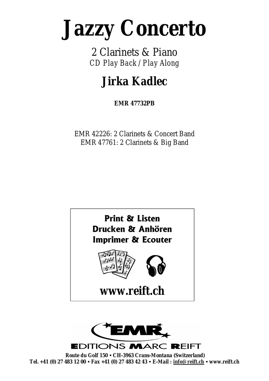 Jazzy Concerto Jazzy Concerto Clarinet Duet scores gallery preview page 2