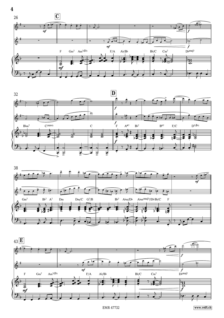 Jazzy Concerto Jazzy Concerto Clarinet Duet scores gallery preview page 5