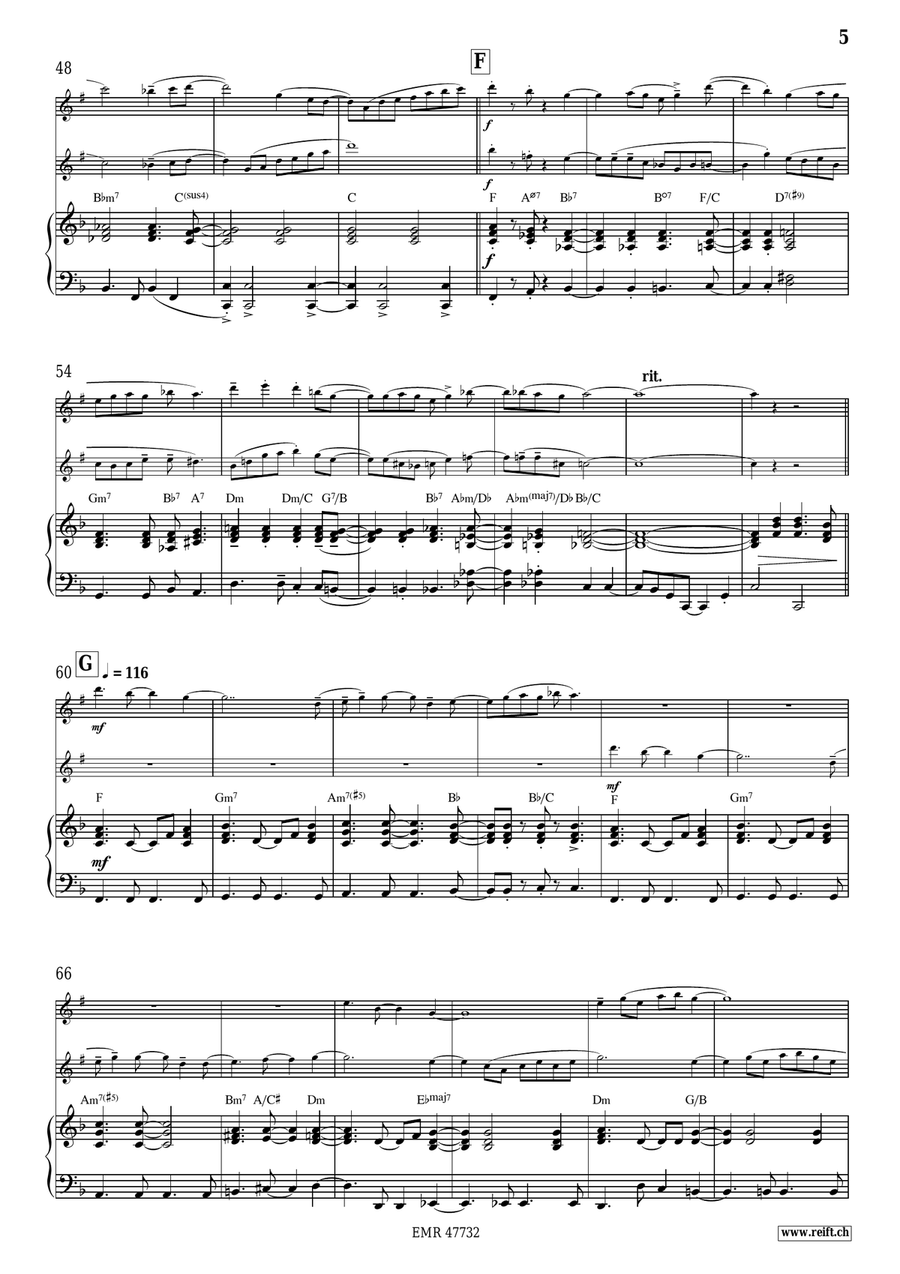 Jazzy Concerto Jazzy Concerto Clarinet Duet scores gallery preview page 6