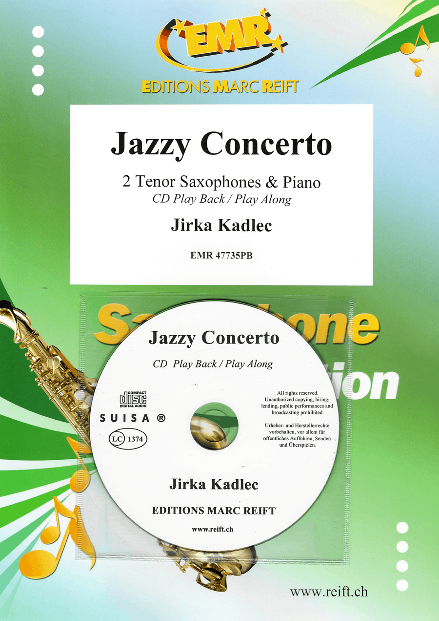 Jazzy Concerto Jazzy Concerto Tenor Saxophone scores gallery preview page 1