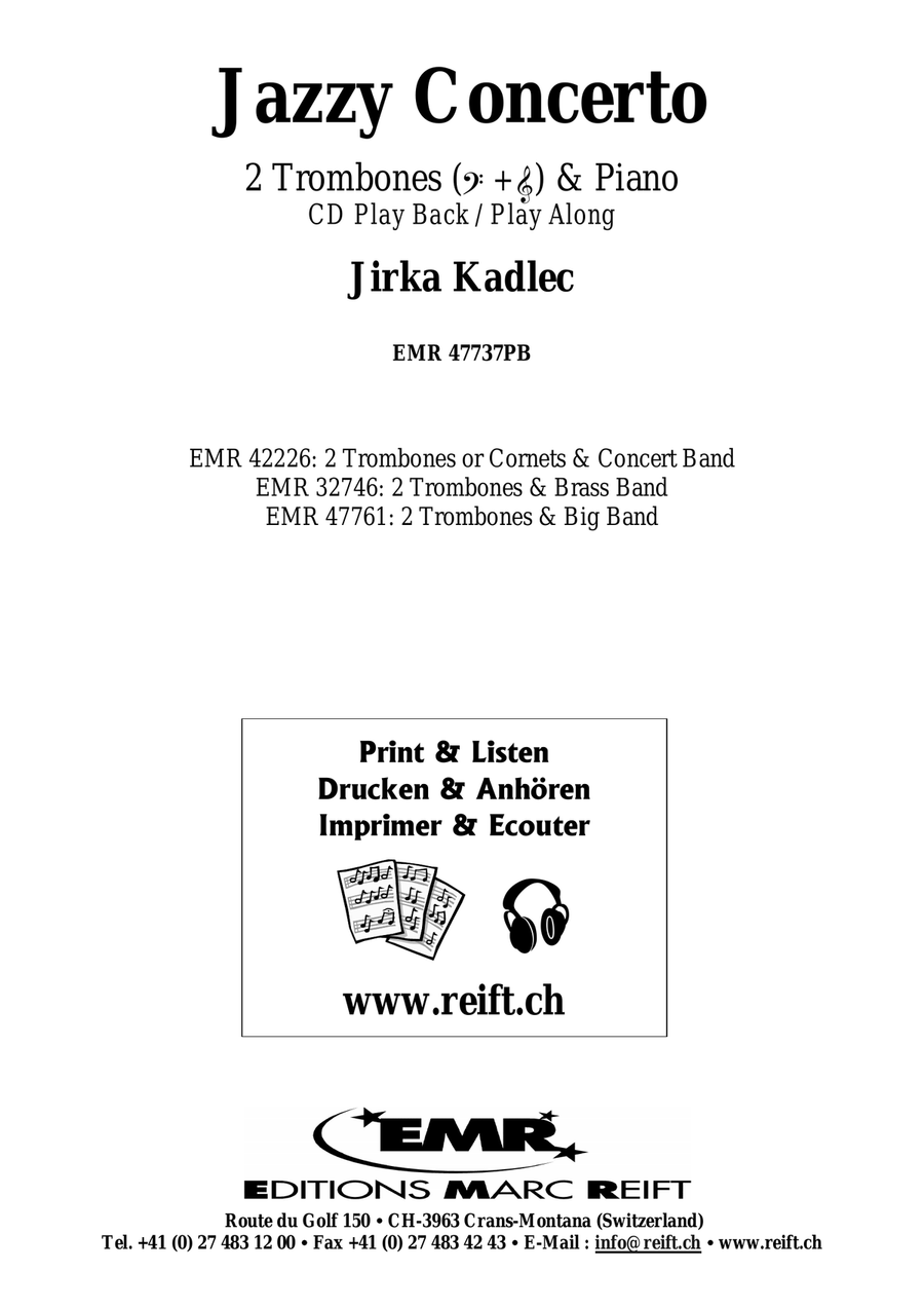 Jazzy Concerto Jazzy Concerto Trombone Duet scores gallery preview page 2
