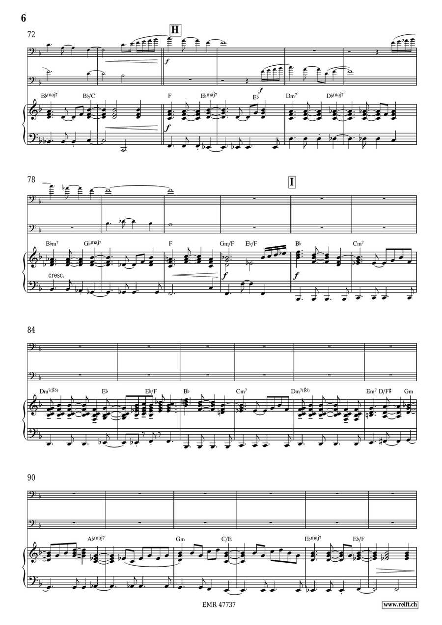 Jazzy Concerto Jazzy Concerto Trombone Duet scores gallery preview page 7