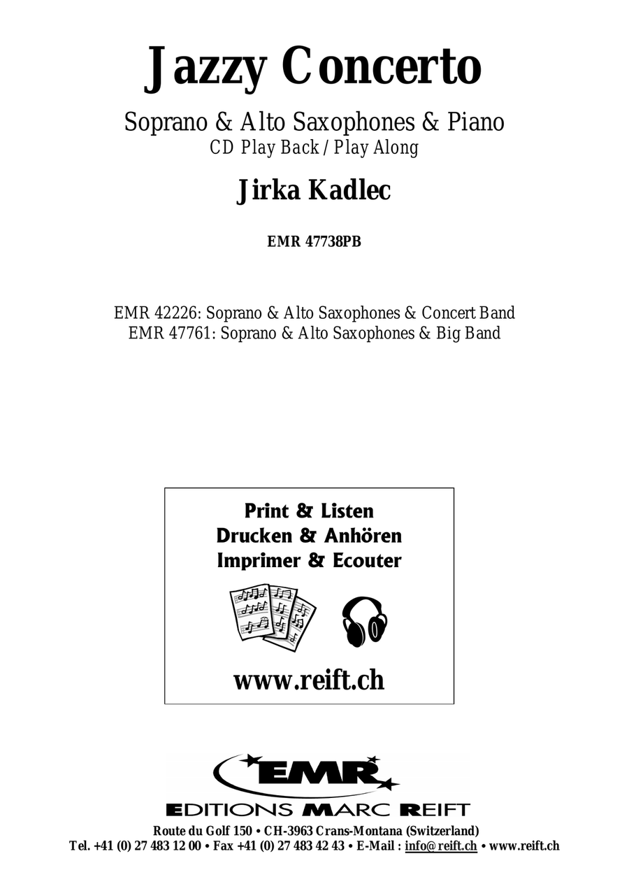 Jazzy Concerto Jazzy Concerto Soprano Saxophone scores gallery preview page 2