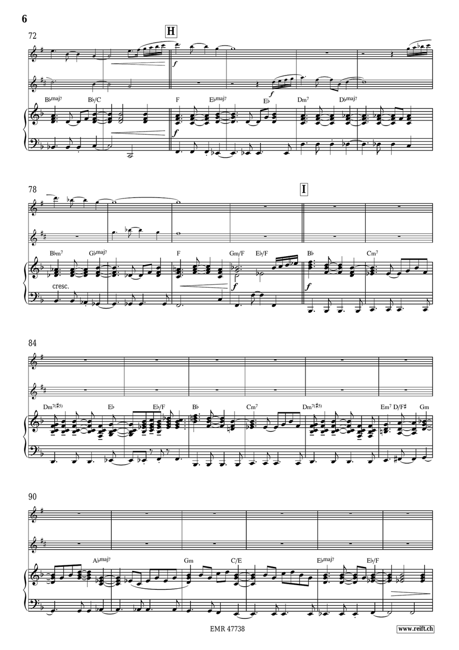 Jazzy Concerto Jazzy Concerto Soprano Saxophone scores gallery preview page 7