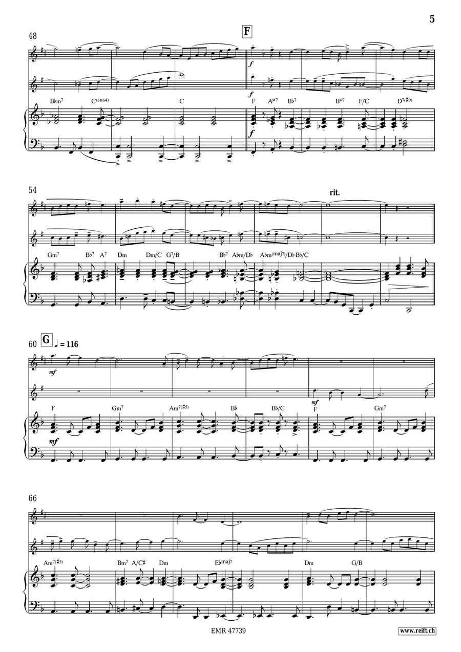 Jazzy Concerto Jazzy Concerto Tenor Saxophone scores gallery preview page 6