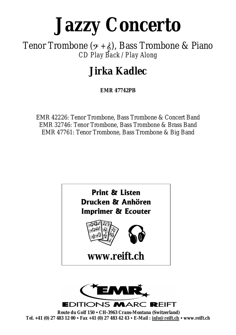 Jazzy Concerto Jazzy Concerto Trombone scores gallery preview page 2