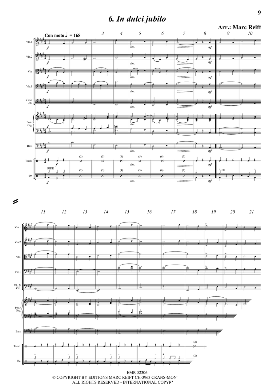 35 Easy Christmas Quintets String Orchestra scores gallery preview page 8