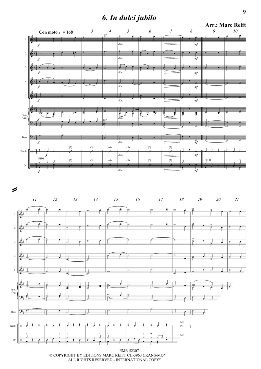 35 Easy Christmas Quintets Flute scores gallery preview page 8