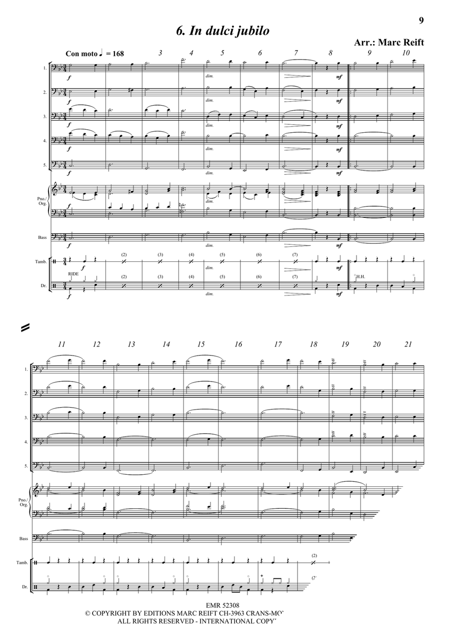 35 Easy Christmas Quintets Bassoon scores gallery preview page 8