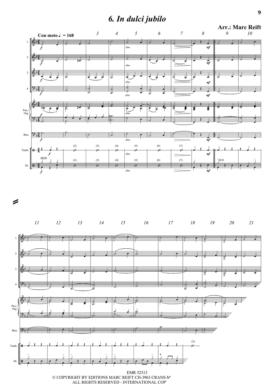 35 Easy Christmas Quartets Score scores gallery preview page 8