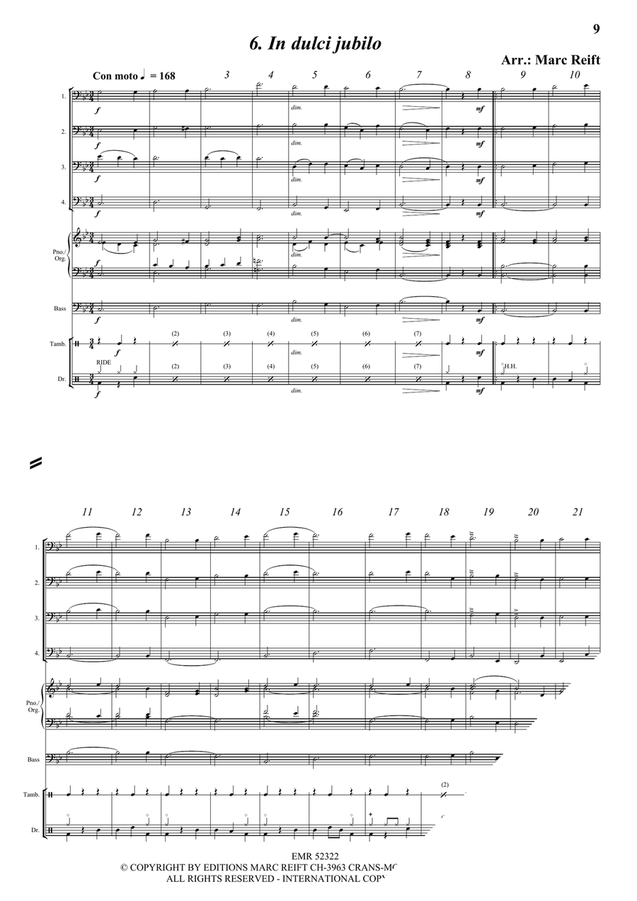 35 Easy Christmas Quartets Bassoon Quartet scores gallery preview page 8