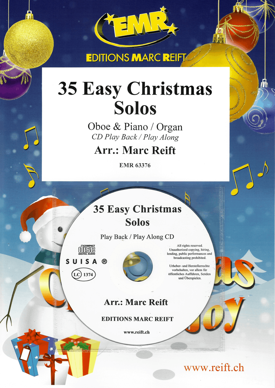 35 Easy Christmas Solos 35 Easy Christmas Solos Organ scores gallery preview page 1