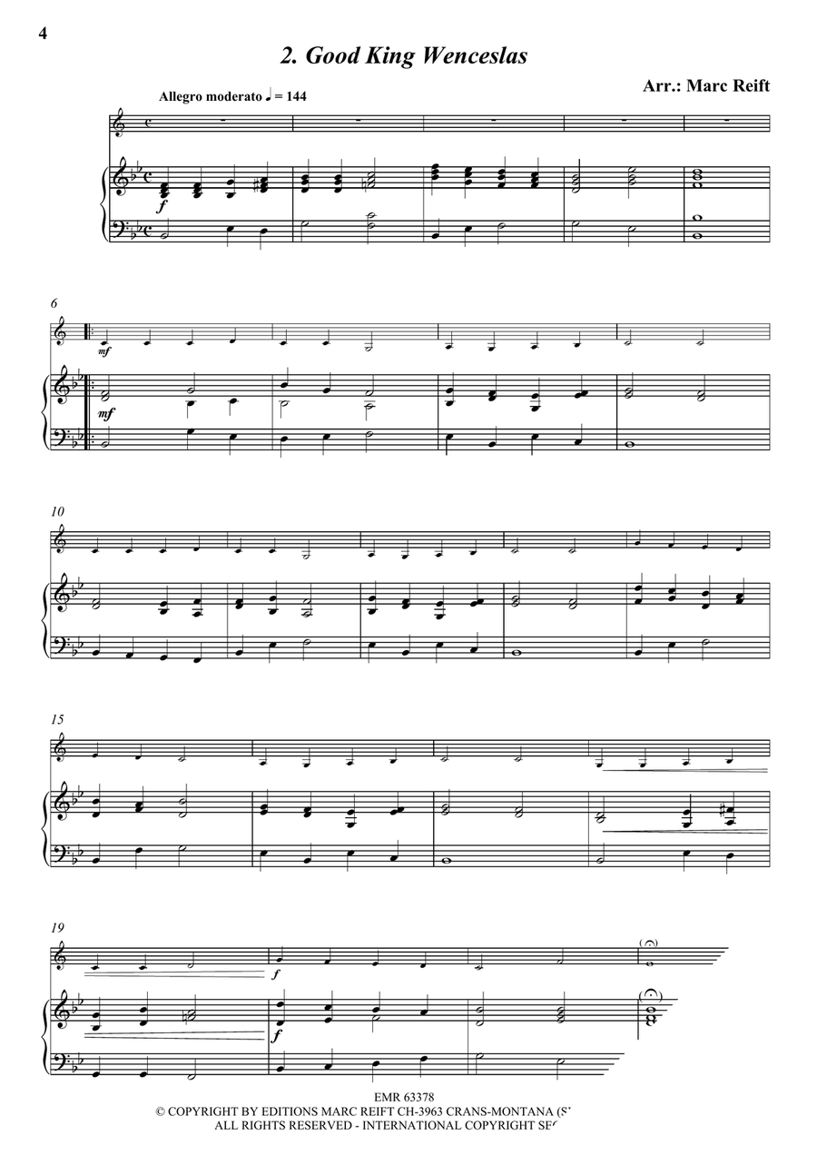 35 Easy Christmas Solos 35 Easy Christmas Solos Bass Clarinet scores gallery preview page 4