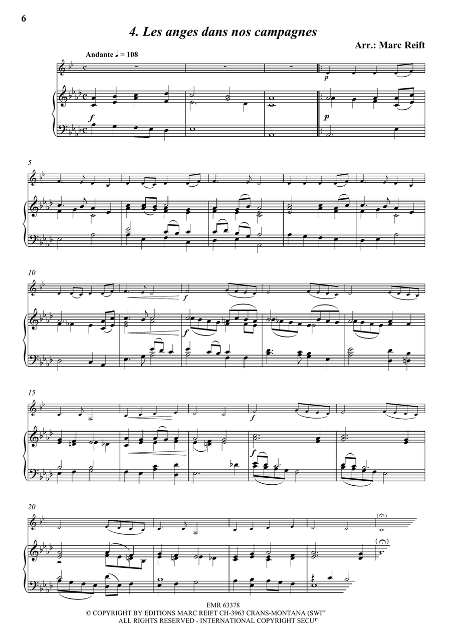 35 Easy Christmas Solos 35 Easy Christmas Solos Bass Clarinet scores gallery preview page 6
