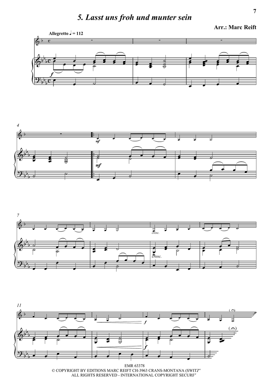 35 Easy Christmas Solos 35 Easy Christmas Solos Bass Clarinet scores gallery preview page 7