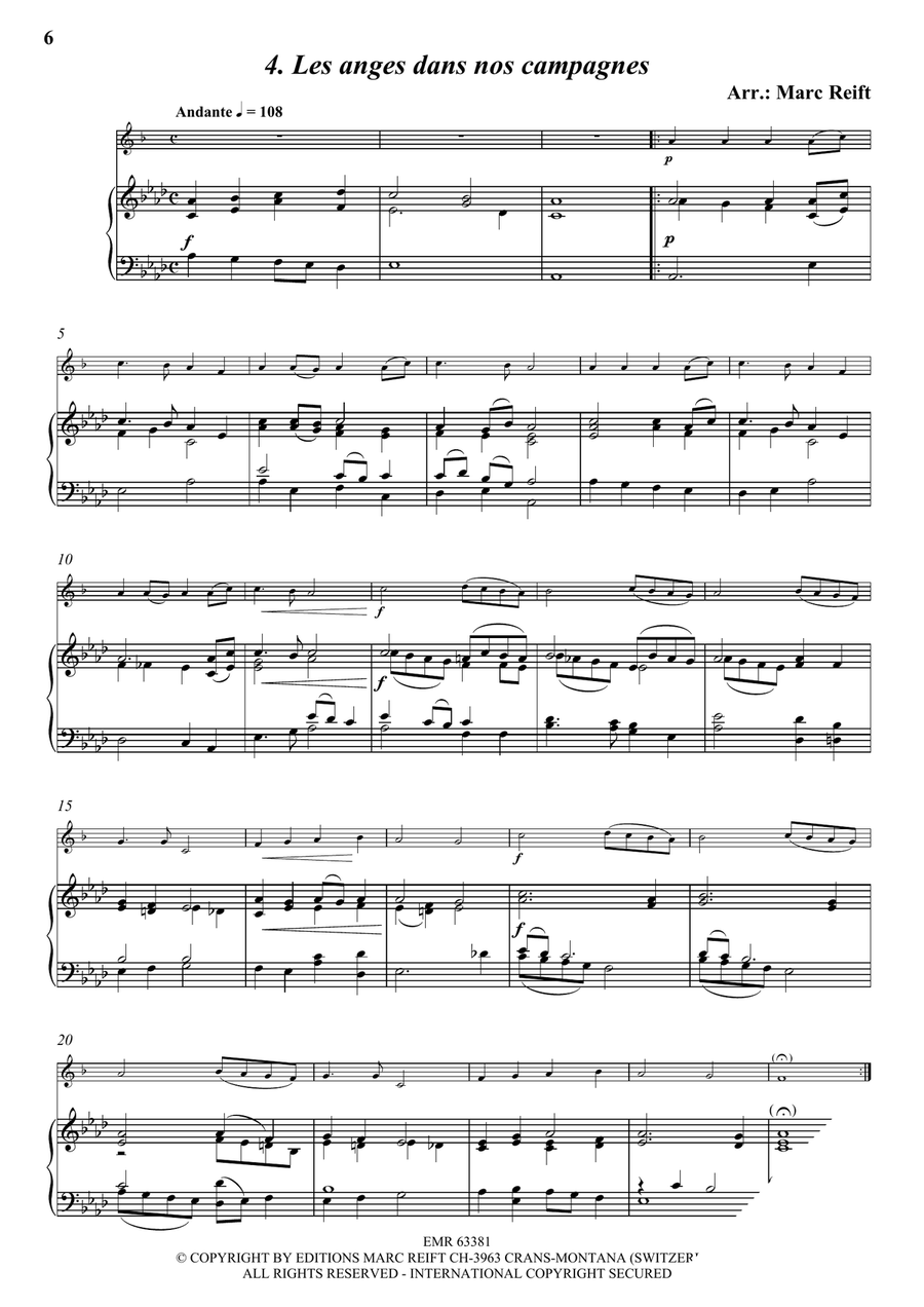 35 Easy Christmas Solos 35 Easy Christmas Solos Baritone Saxophone scores gallery preview page 6
