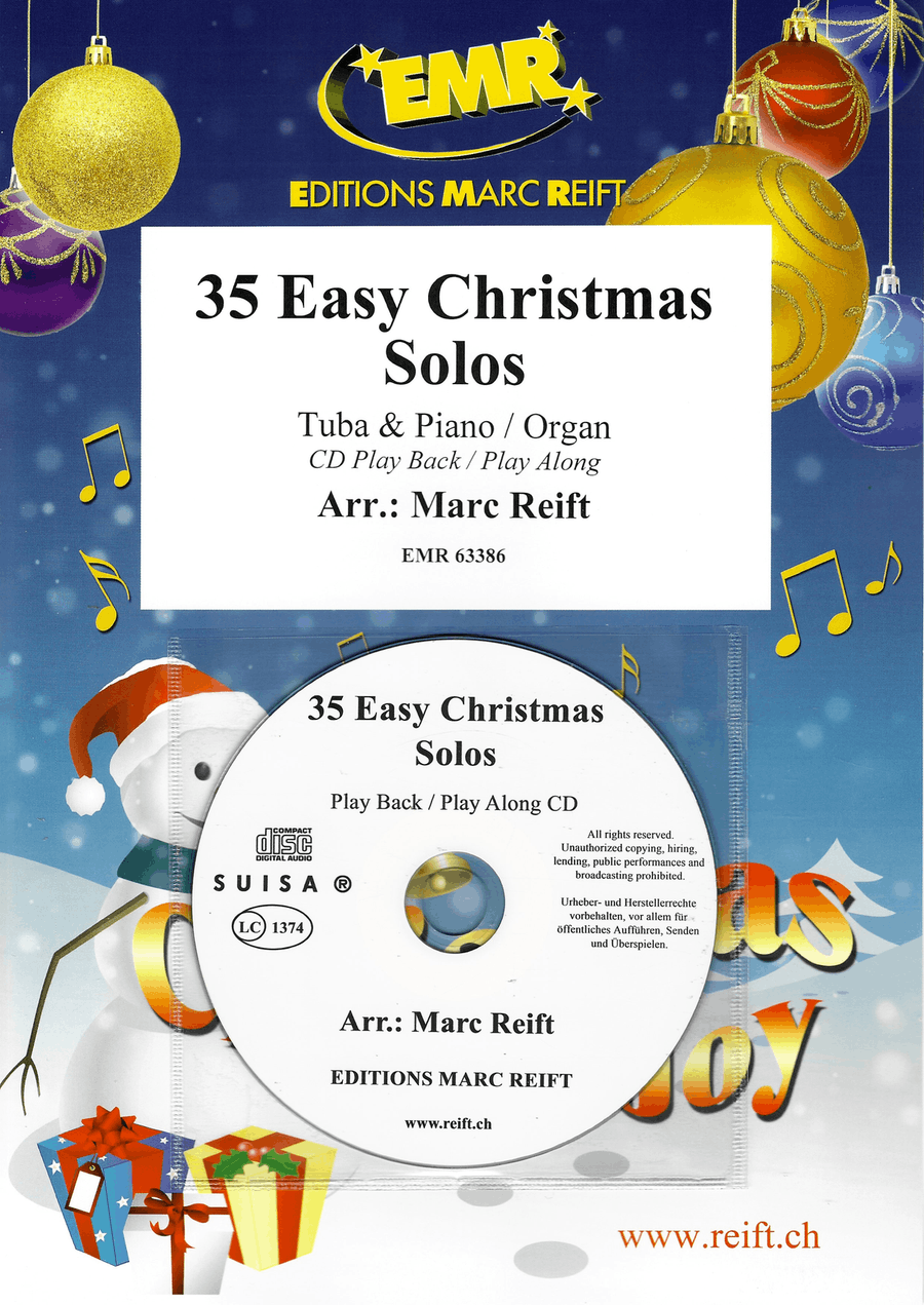 35 Easy Christmas Solos 35 Easy Christmas Solos Tuba scores gallery preview page 1