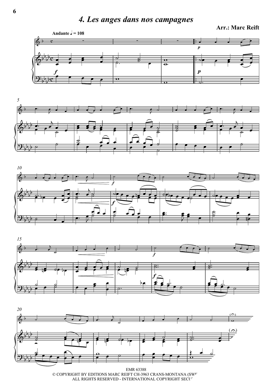 35 Easy Christmas Solos 35 Easy Christmas Solos Organ scores gallery preview page 6