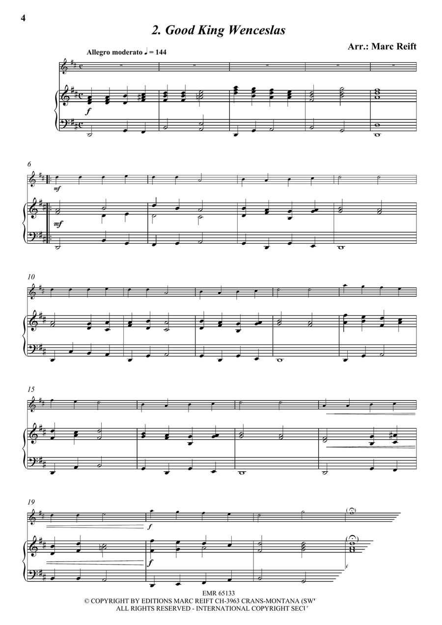 35 Easy Christmas Solos 35 Easy Christmas Solos Flute Solo scores gallery preview page 4
