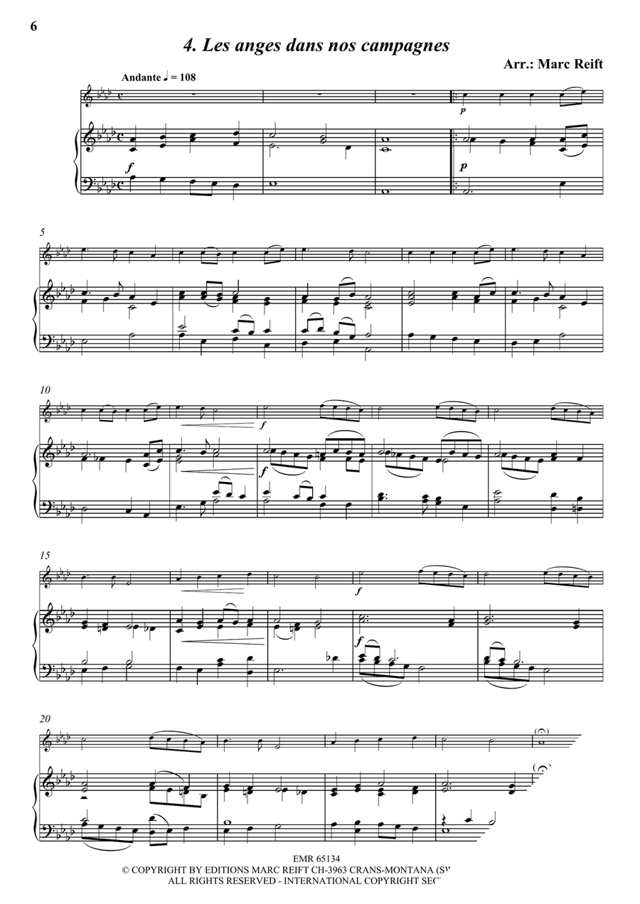 35 Easy Christmas Solos 35 Easy Christmas Solos Organ scores gallery preview page 6