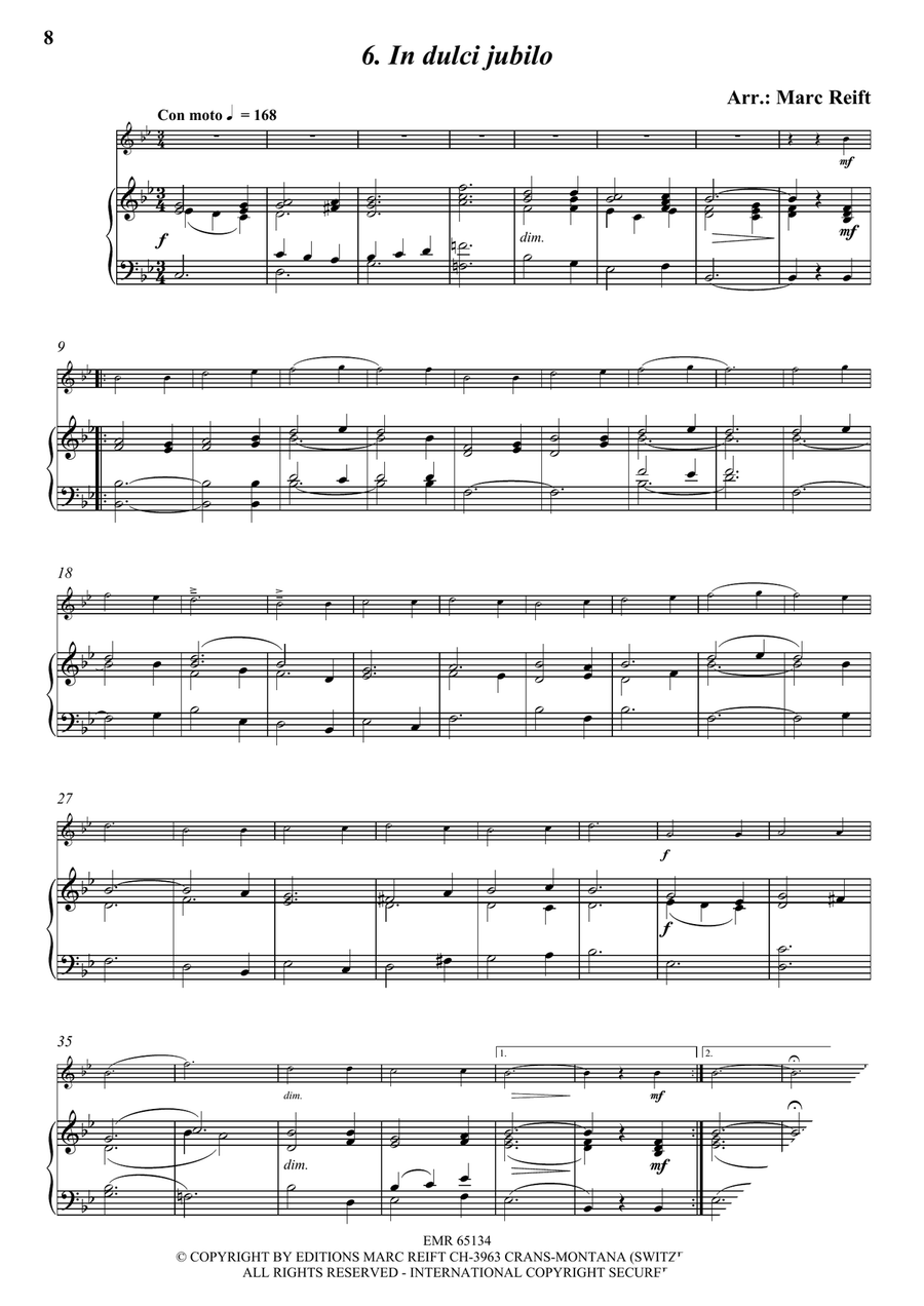35 Easy Christmas Solos 35 Easy Christmas Solos Organ scores gallery preview page 8