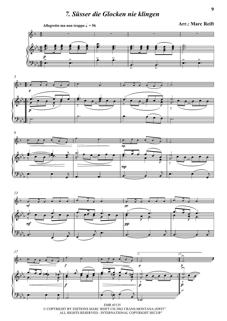 35 Easy Christmas Solos 35 Easy Christmas Solos Clarinet Solo scores gallery preview page 9