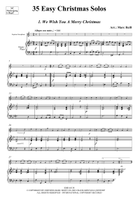 35 Easy Christmas Solos Soprano Saxophone scores gallery preview page 3