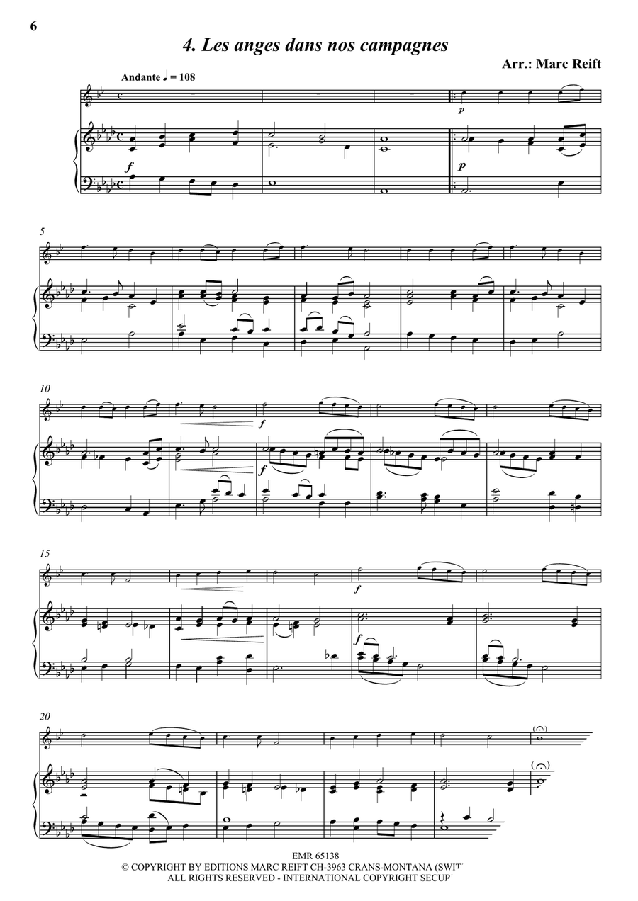 35 Easy Christmas Solos 35 Easy Christmas Solos Soprano Saxophone scores gallery preview page 6