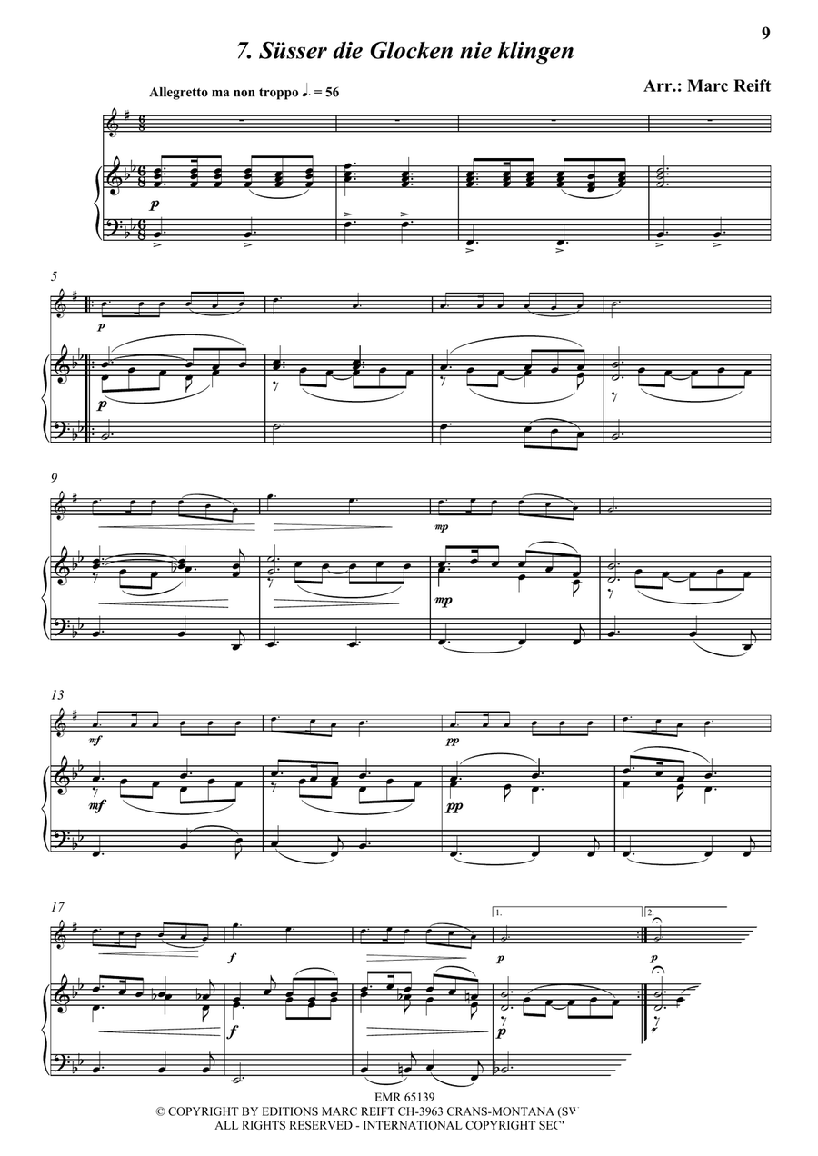 35 Easy Christmas Solos 35 Easy Christmas Solos Alto Saxophone scores gallery preview page 9