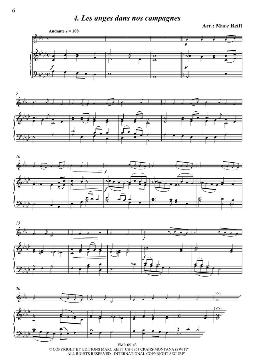 35 Easy Christmas Solos 35 Easy Christmas Solos Horn scores gallery preview page 6