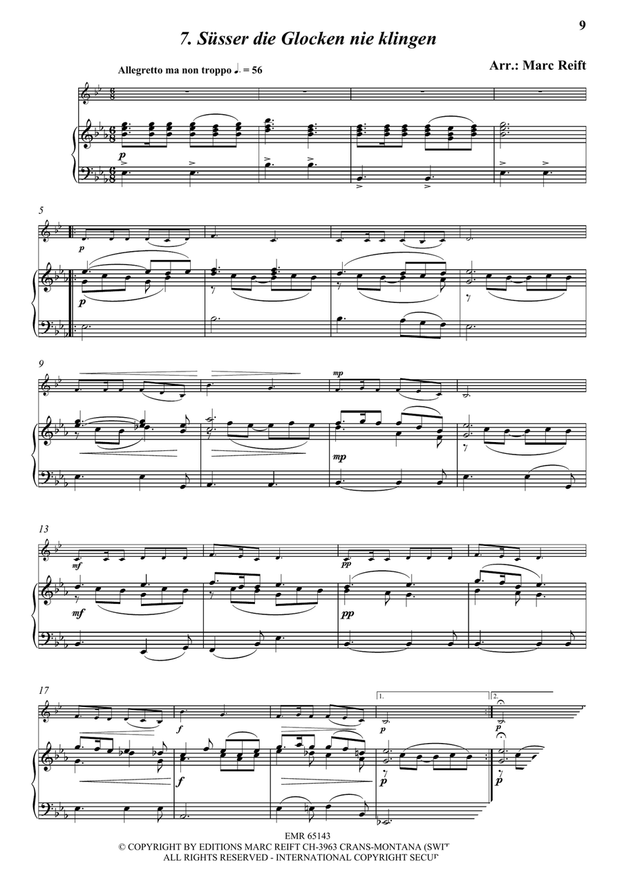 35 Easy Christmas Solos 35 Easy Christmas Solos Horn scores gallery preview page 9