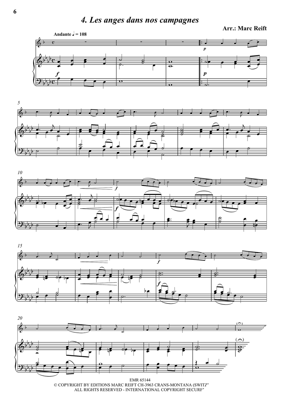 35 Easy Christmas Solos 35 Easy Christmas Solos Horn scores gallery preview page 6