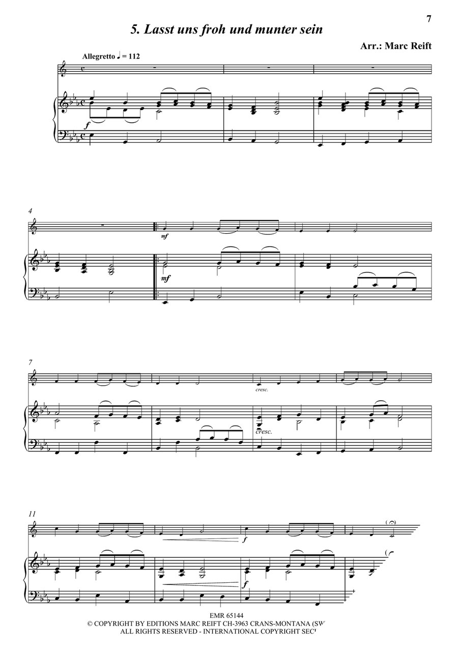 35 Easy Christmas Solos 35 Easy Christmas Solos Horn scores gallery preview page 7