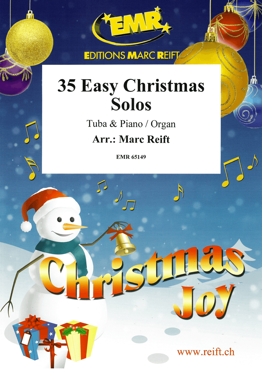 35 Easy Christmas Solos 35 Easy Christmas Solos Tuba scores gallery preview page 1