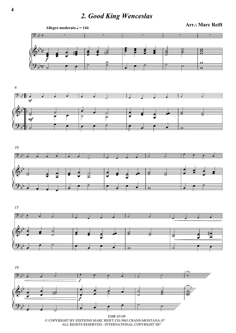 35 Easy Christmas Solos 35 Easy Christmas Solos Tuba scores gallery preview page 4