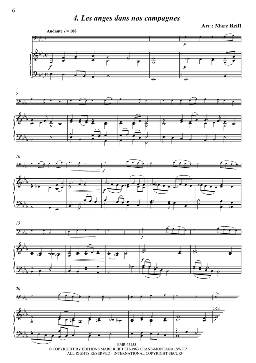 35 Easy Christmas Solos Organ scores gallery preview page 6