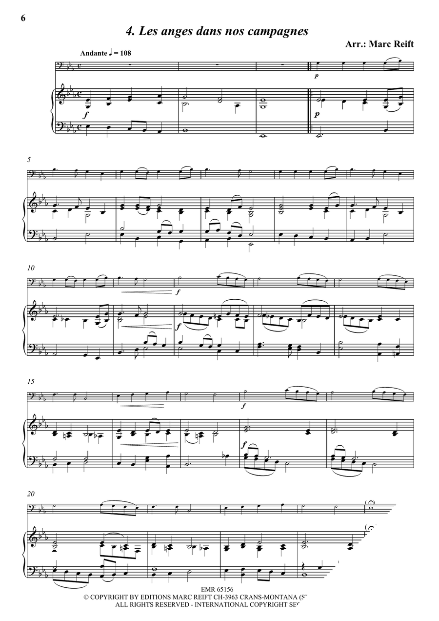 35 Easy Christmas Solos 35 Easy Christmas Solos Double Bass scores gallery preview page 6