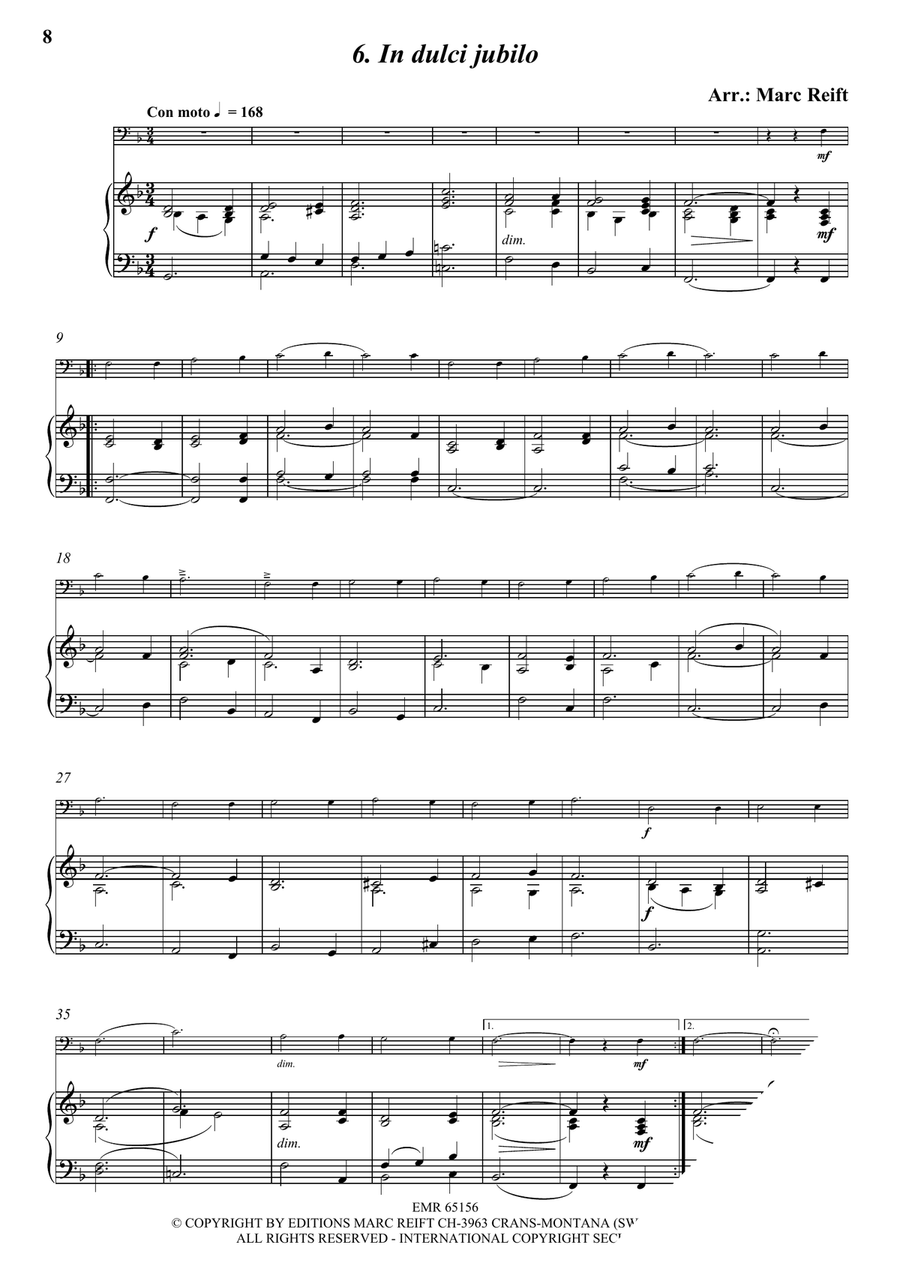 35 Easy Christmas Solos 35 Easy Christmas Solos Double Bass scores gallery preview page 8