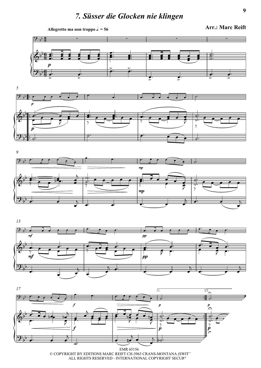 35 Easy Christmas Solos 35 Easy Christmas Solos Double Bass scores gallery preview page 9
