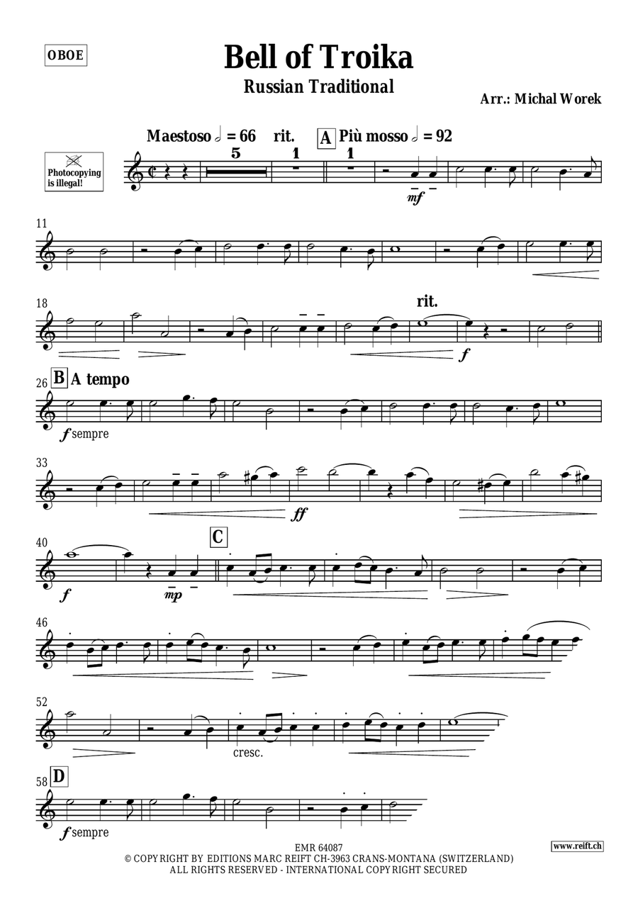 Bell of Troika Bell of Troika Piano Accompaniment scores gallery preview page 3