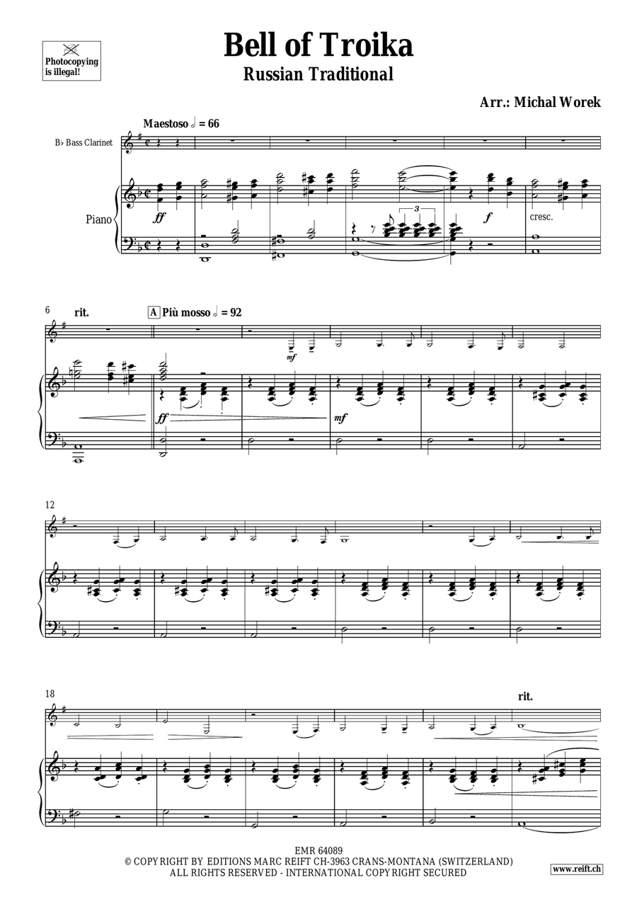 Bell of Troika Bell of Troika Bass Clarinet scores gallery preview page 4