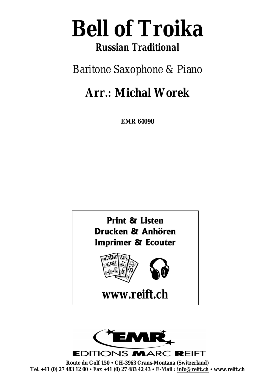 Bell of Troika Bell of Troika Baritone Saxophone scores gallery preview page 2