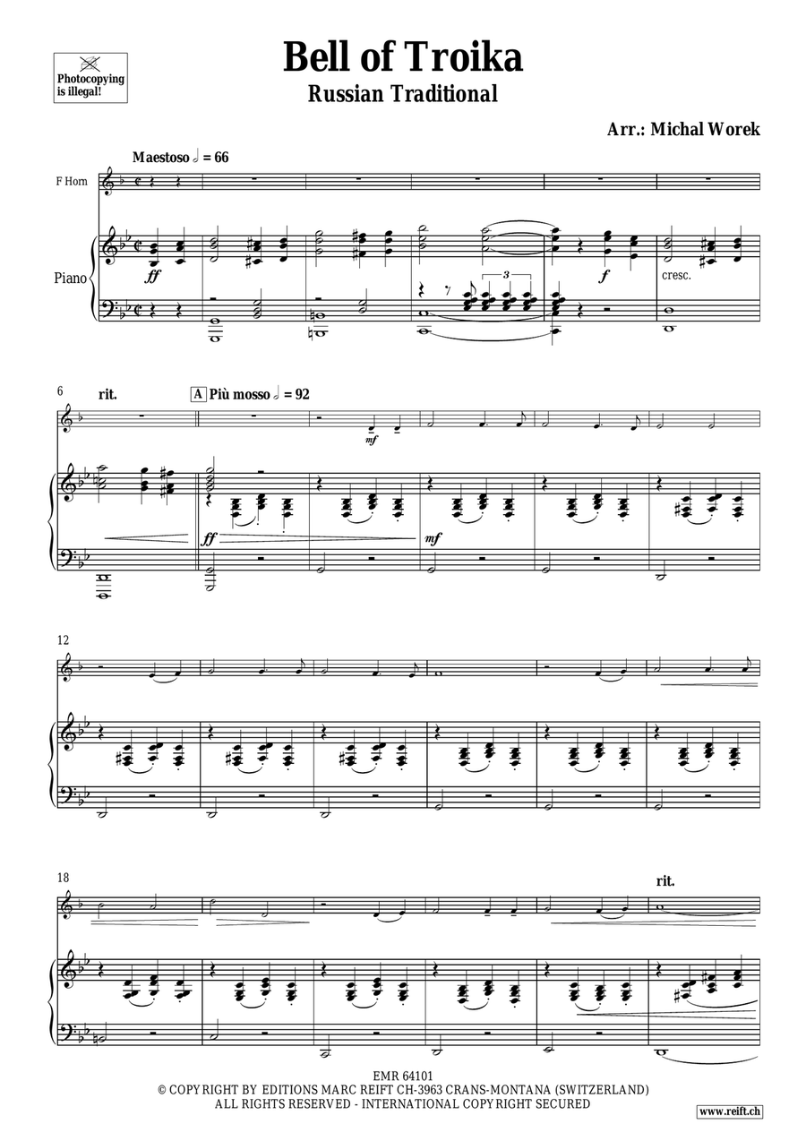 Bell of Troika Bell of Troika Horn scores gallery preview page 4