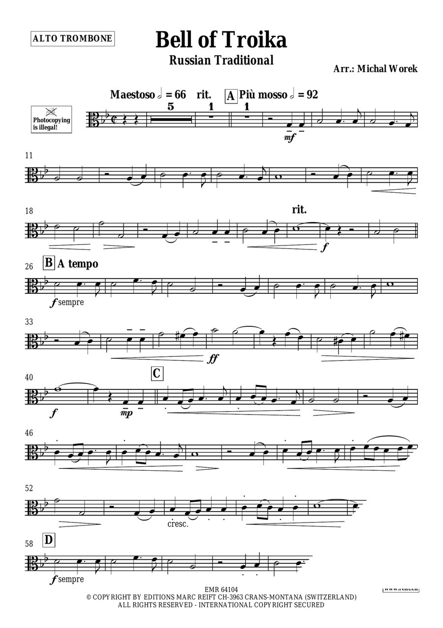 Bell of Troika Bell of Troika Piano Accompaniment scores gallery preview page 3