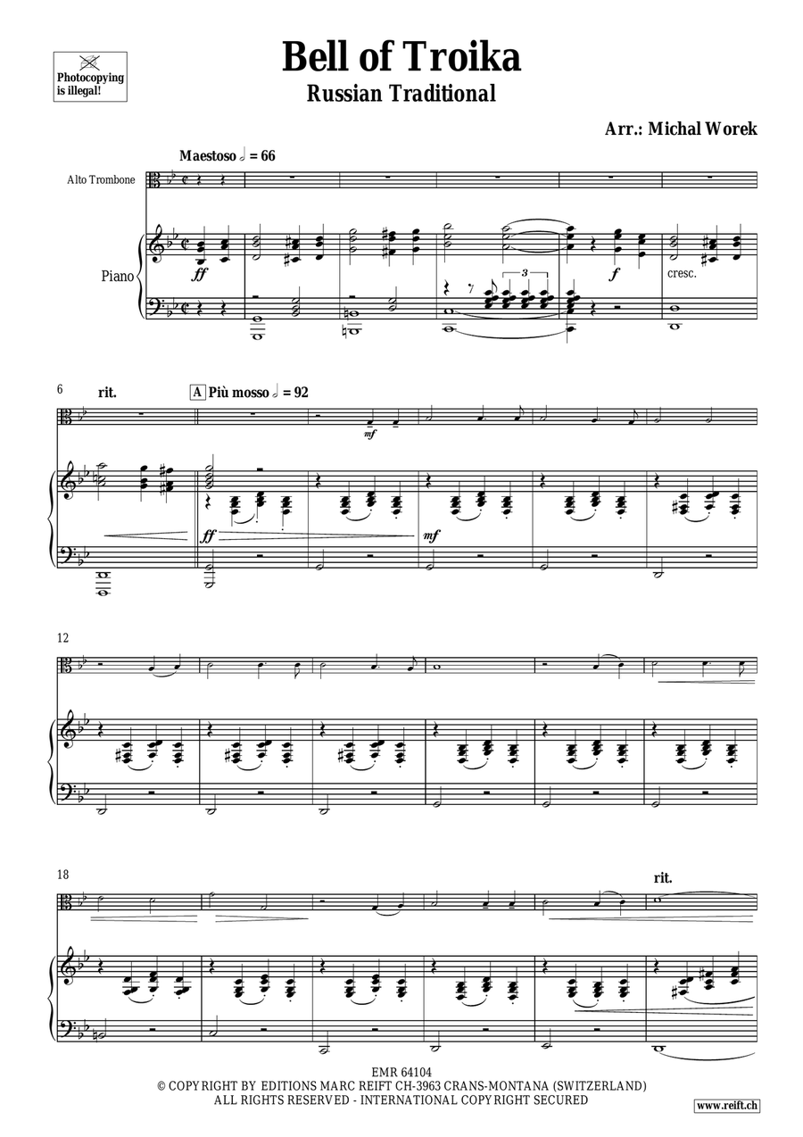 Bell of Troika Bell of Troika Piano Accompaniment scores gallery preview page 4