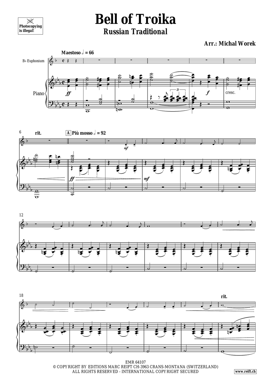 Bell of Troika Bell of Troika Euphonium scores gallery preview page 4